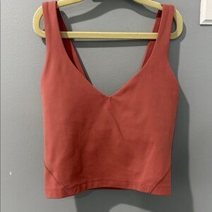 lululemon athletica Rust Tank Top